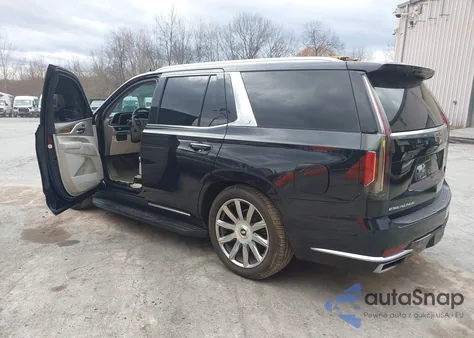 2021 Cadillac Escalade 4Wd Premium Luxury Platinum z USA, uszkodzony, nr VIN 1GYS4DKL7MR429322